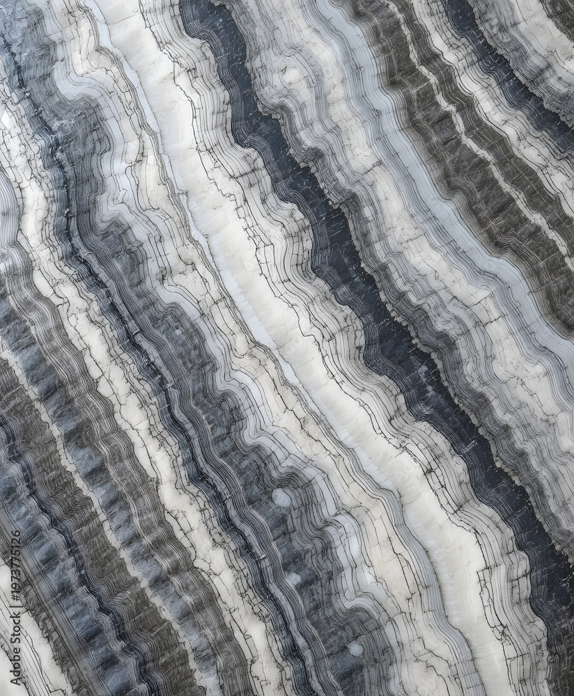 Naklejka premium Gneiss Banding Pattern