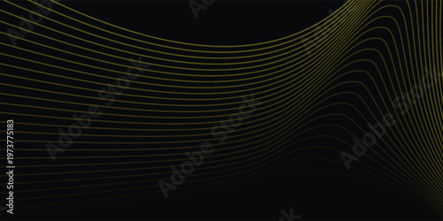 Black gold background vector wallapaper for backdrop, banner. vektor