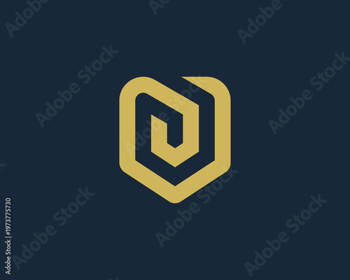 Shield logo design. Security icon symbol sign vector illustration template