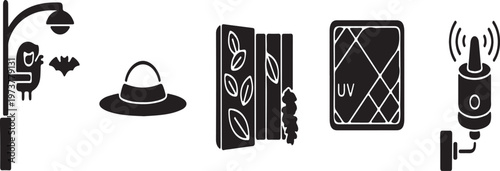 Urban wildlife protection black and white 1