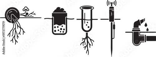 Smart soil and plant technology agriculture