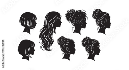 A collection of black paw prints scattered on a white background with no text or additional elements