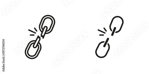 Weakness icon set. black Illustration for graphic and web design.