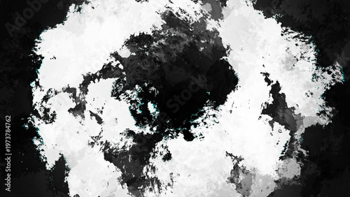 抽象的　水墨画　背景素材