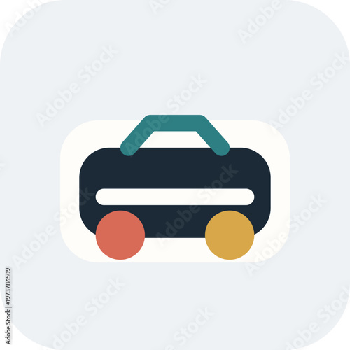 Auto Policy Insurance Vector Icon
