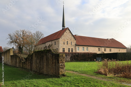 Blick auf Kloster Gravenhorst in Hörstel im Münsterland	