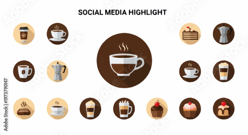 Coffee Cups and Mugs Collection.