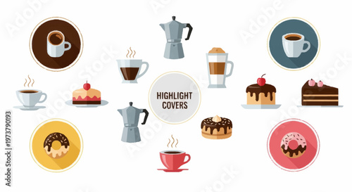 Coffee Cups and Dessert Plates.