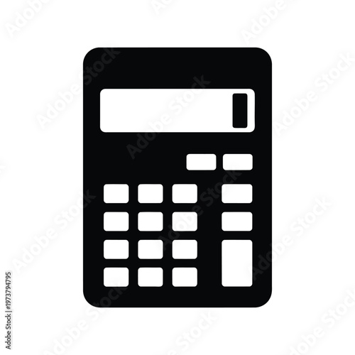 modern black smartphone with numeric keypad and front camera display design