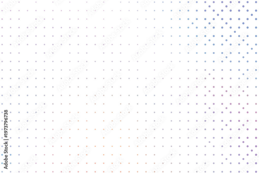 Fototapeta premium Abstract background with a pattern of small colorful dots