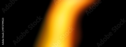 Wallpaper Mural Golden curved light leak overlay with soft blur gradient for premium abstract backgrounds. Torontodigital.ca