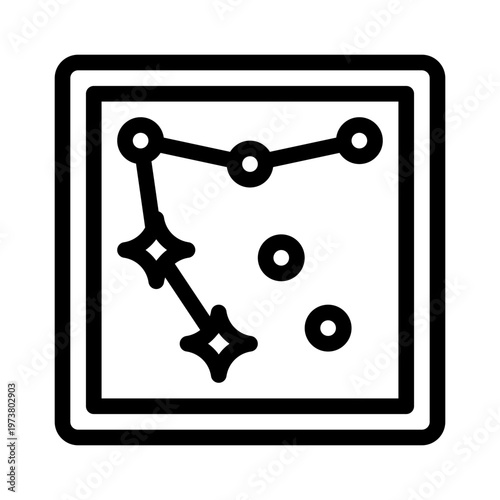 constellation line icon