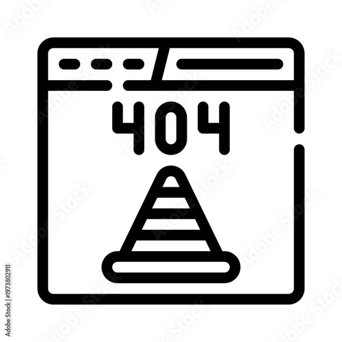 construction line icon