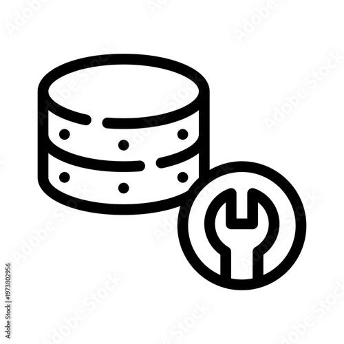 database line icon