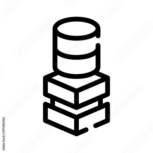 database line icon