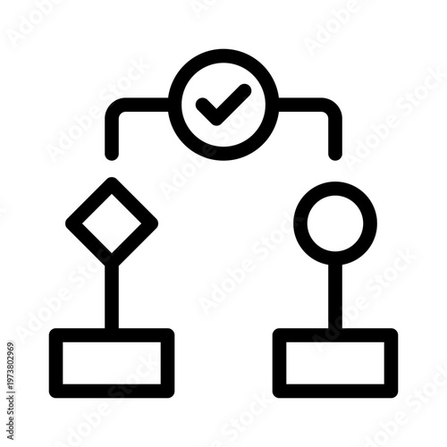decision line icon