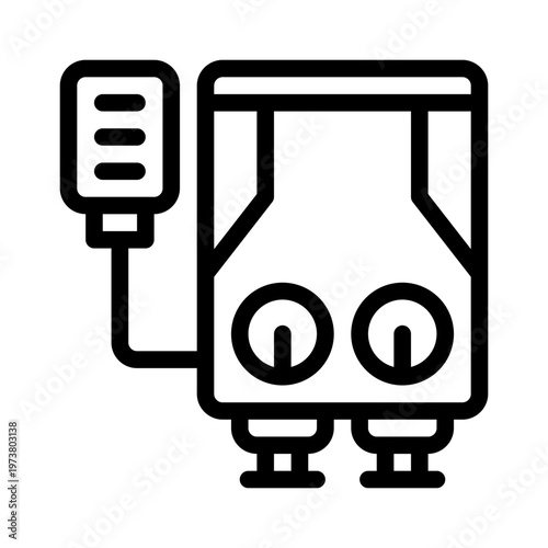 electric line icon