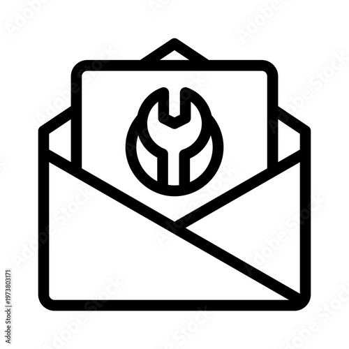 email line icon