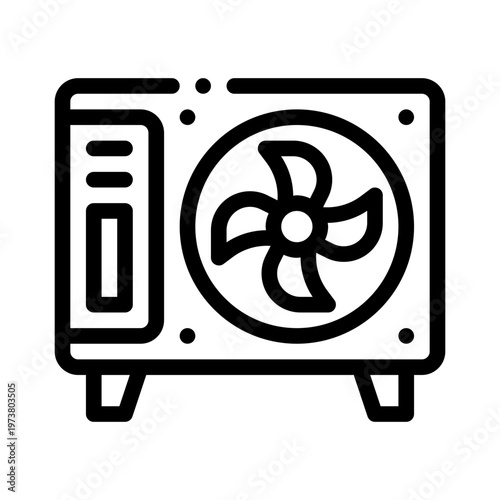HVAC line icon