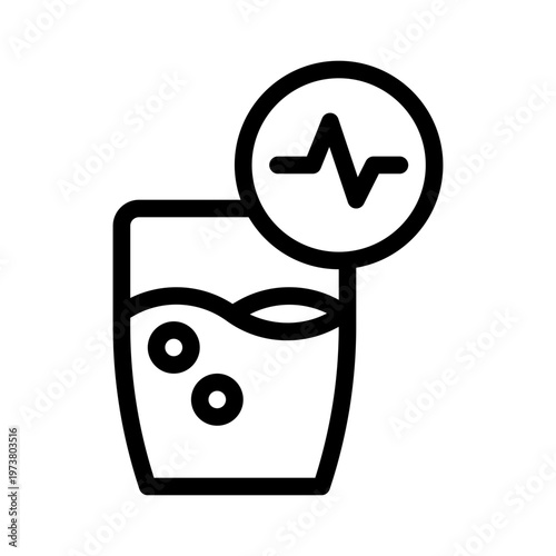 hydration line icon