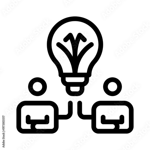 idea line icon