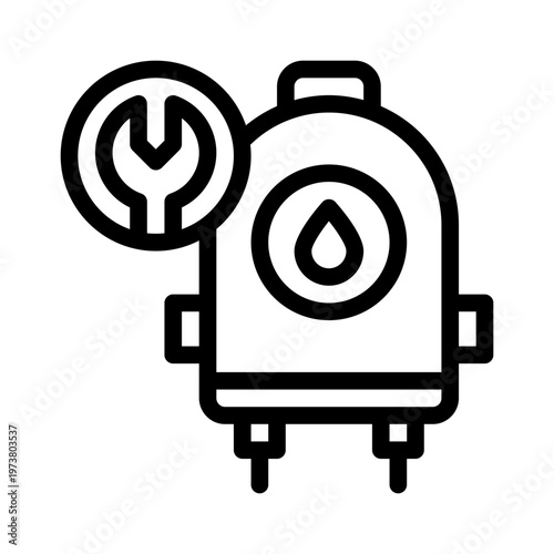 installation line icon