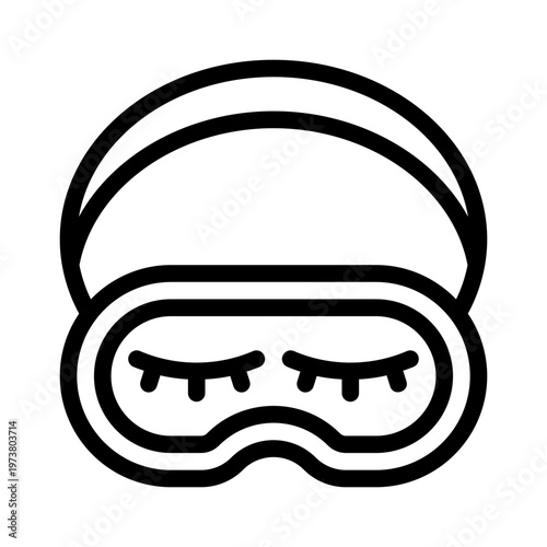 mask line icon