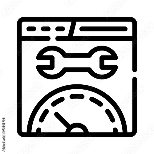performance line icon