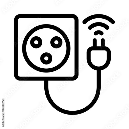 plug line icon