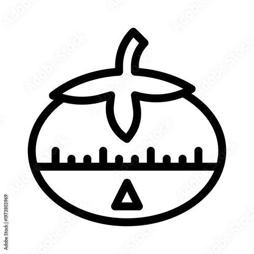 pomodoro line icon