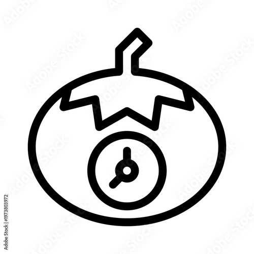 pomodoro line icon