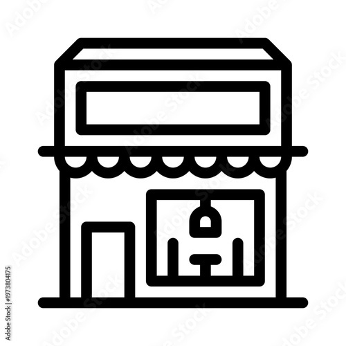 restaurant line icon