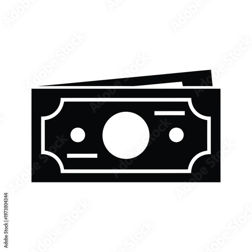 minimalist face icon with abstract geometric design and high contrast colors