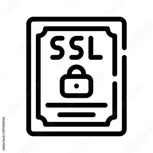 ssl line icon