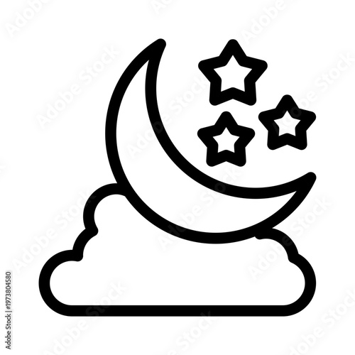 stars line icon