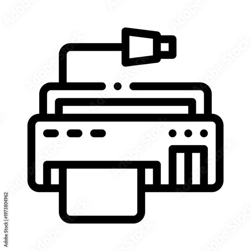 usb line icon