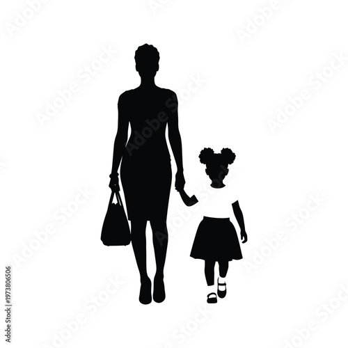 A silhouette of a person holding hands with a small dog, showcasing companionship and a pet-friendly bond