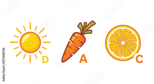 Vector Illustration Of Vitamin Icons For Health And Nutrition Concept Medical Health Icons Isolated On Transparent Background