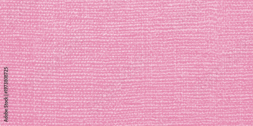 A seamless pink knitted fabric texture features a rough textile pattern on a purple and red cloth material surface for a grunge art background