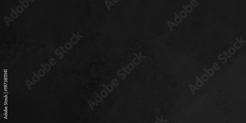 Distressed rough black cracked wall slate texture wall grunge backdrop smoke background. Stone concrete texture anthracite panorama. Old vintage charcoal night dark black stucco design.