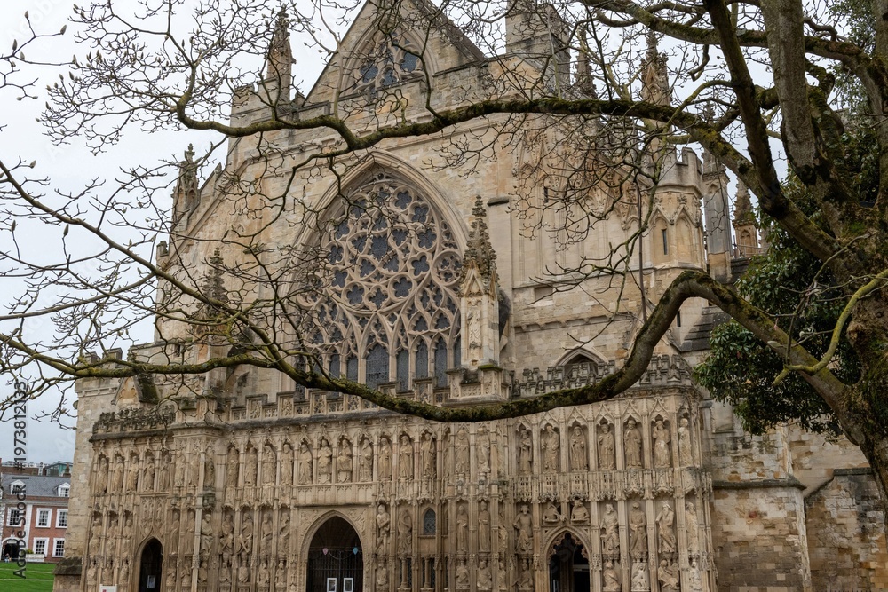 custom made wallpaper toronto digitalPhoto of Exeter cathedral in Exeter city centre