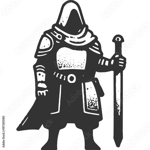 Our Own Ruin Vintage Illustration Vector