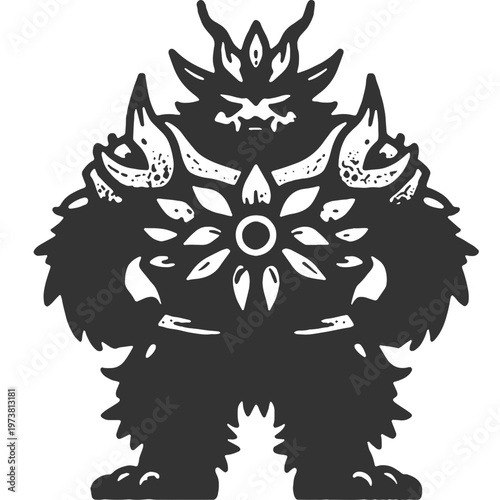 Our Own Ruin Vintage Illustration Vector