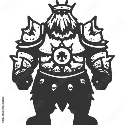 Our Own Ruin Vintage Illustration Vector