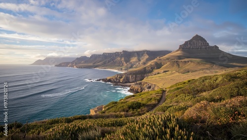 Cape Point Nature Reserve's Cape of Good Hope in Cape Town, South Africa