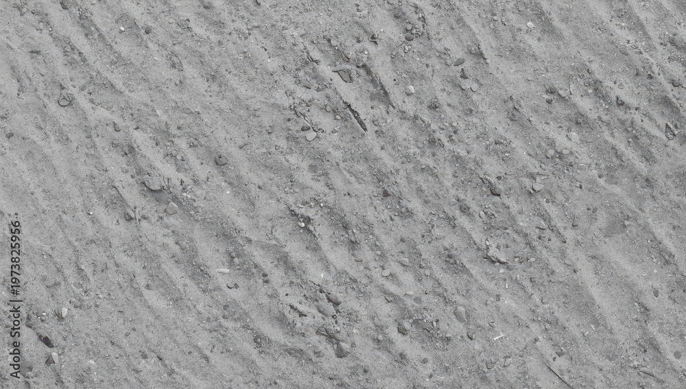 Fototapeta premium Top View of Rough Sand Surface
