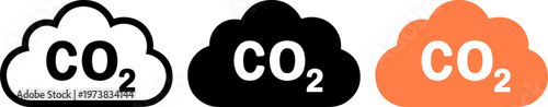 Visual representation of carbon dioxide emissions from different sources or perspectives