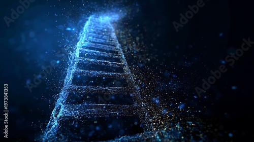 An ethereal staircase ascending into the unknown, a visual metaphor for progress and aspiration