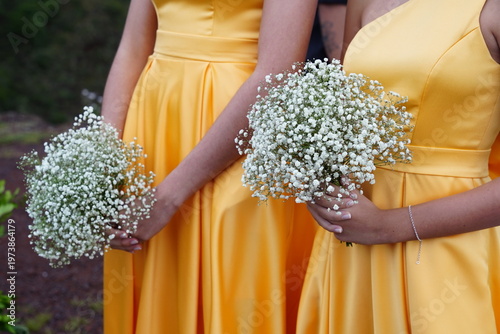 Buque de Dama de Honra Casamento Flores Bouquet