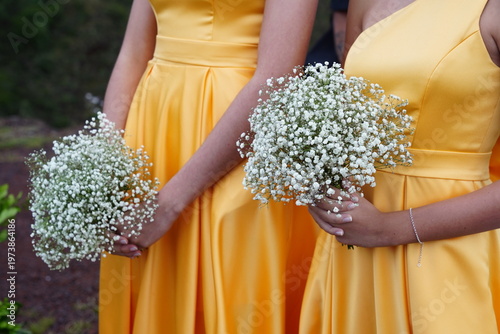 Buque de Dama de Honra Casamento Flores Bouquet